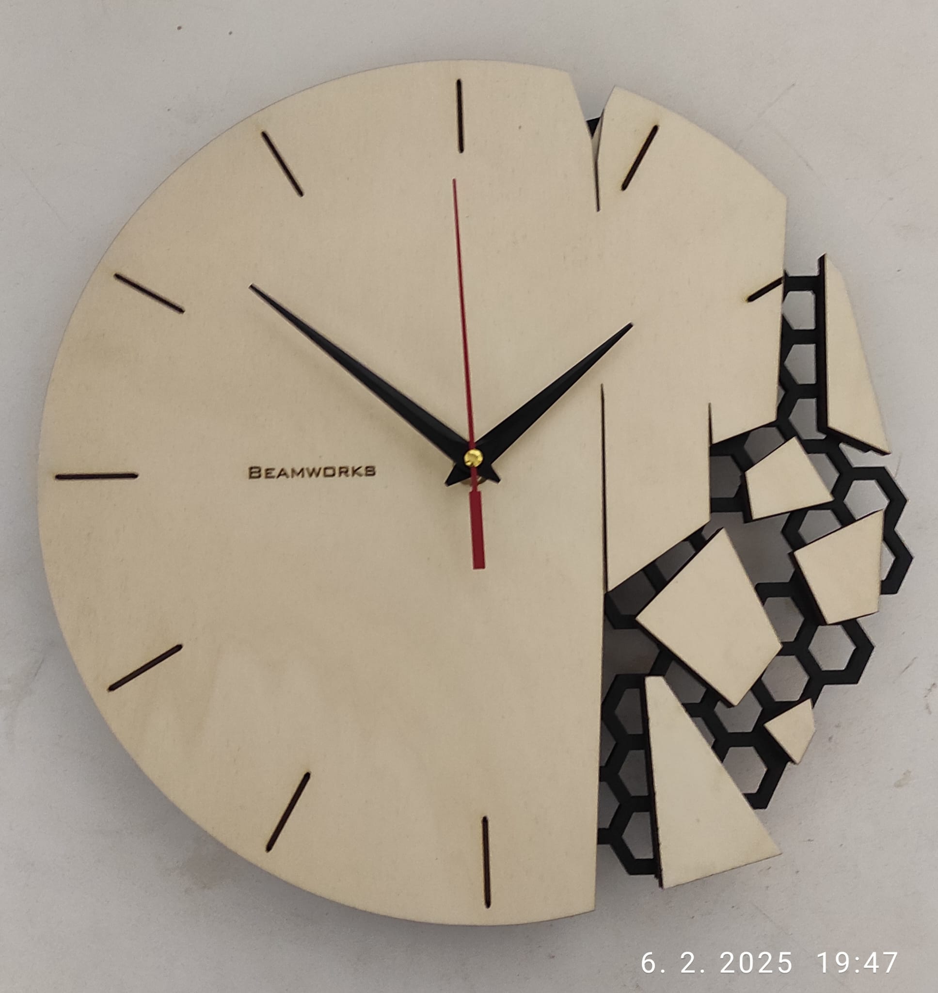 drevo mdf 3d tlac hodiny
