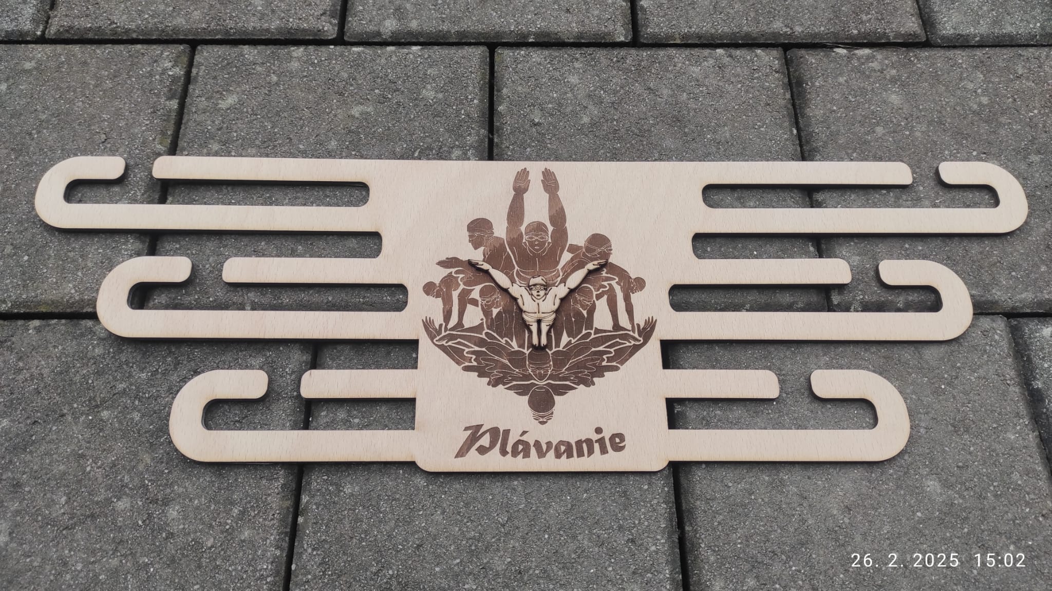 drevo mdf medaily vesiak gravir