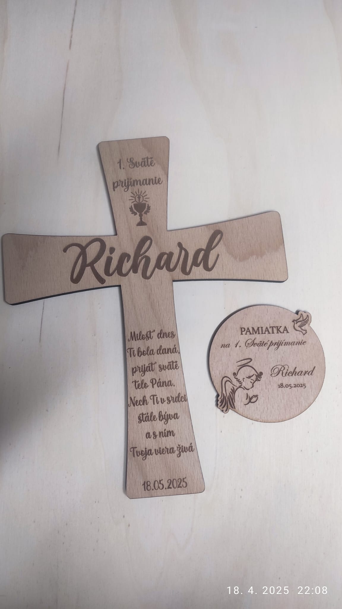 drevo mdf krizik gravir